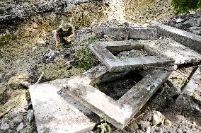 Exhumation of Soviet burials at Hill of Glory in Lviv