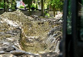 Exhumation of Soviet burials at Hill of Glory in Lviv