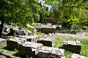 Exhumation of Soviet burials at Hill of Glory in Lviv