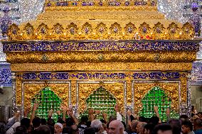 Shia Muslims Visit The Holy Shrine Of Imam Hussein - Iraq