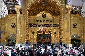 Shia Muslims Visit The Holy Shrine Of Imam Hussein - Iraq