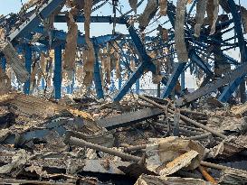 Aftermath Of Explosion In Shahid Rajaee Port - Iran