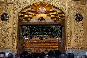 Shia Muslims Visit The Holy Shrine Of Imam Hussein - Iraq