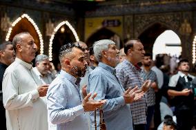 Shia Muslims Visit The Holy Shrine Of Imam Hussein - Iraq