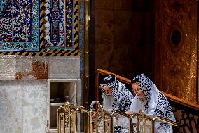 Shia Muslims Visit The Holy Shrine Of Imam Hussein - Iraq