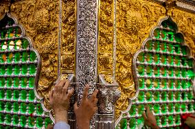 Shia Muslims Visit The Holy Shrine Of Imam Hussein - Iraq