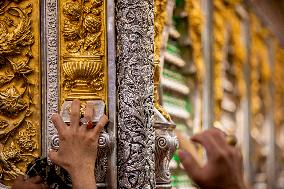 Shia Muslims Visit The Holy Shrine Of Imam Hussein - Iraq