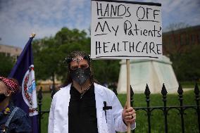 Free Abrego Rally At White House - Washington