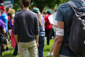 Free Abrego Rally At White House - Washington