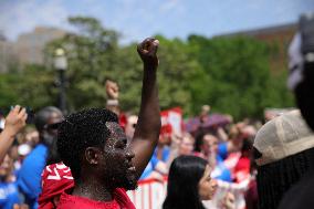 Free Abrego Rally At White House - Washington