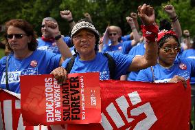 Free Abrego Rally At White House - Washington