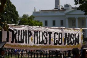 Free Abrego Rally At White House - Washington
