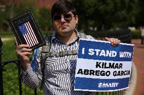 Free Abrego Rally At White House - Washington