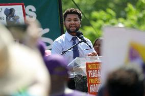 Free Abrego Rally At White House - Washington