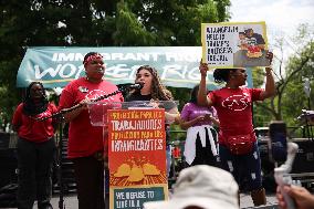 Free Abrego Rally At White House - Washington