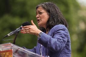 Free Abrego Rally At White House - Washington