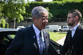 Jean Noel Barrot Welcomes Takeshi Iwaya - Paris