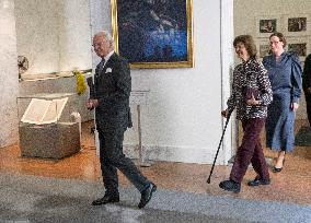 THE SWEDISH ROYAL COUPLE IN LONDON