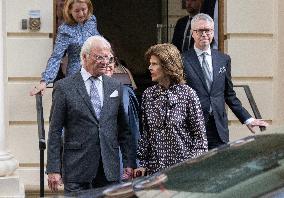 SWEDISH KING AND QUEEN VISIT LONDON