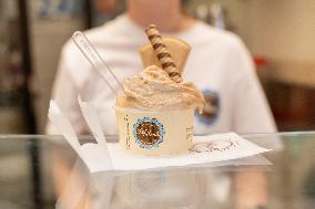 Special Franciscus Ice Cream Flavor - Italy