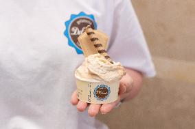 Special Franciscus Ice Cream Flavor - Italy