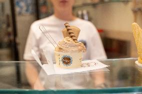 Special Franciscus Ice Cream Flavor - Italy