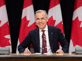 PM Mark Carney Holds Conference - Ottawa