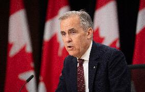 PM Mark Carney Holds Conference - Ottawa