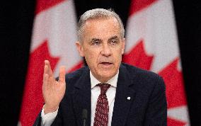 PM Mark Carney Holds Conference - Ottawa