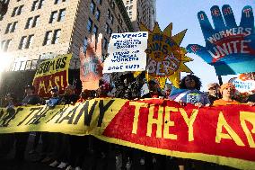 International Workers Day Protest - NYC