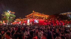 The Grand Tang Mall Scenic Area Tour in Xi'an