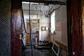 Aftermath of Russian drone attack on Odesa on May 1, 2025