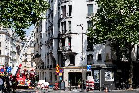 Three Injured in Serious Fire - Paris