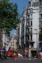 Three Injured in Serious Fire - Paris