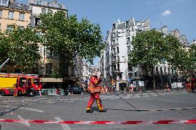 Three Injured in Serious Fire - Paris