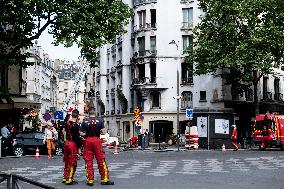 Three Injured in Serious Fire - Paris