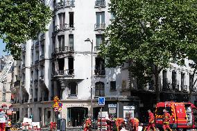 Three Injured in Serious Fire - Paris