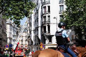 Three Injured in Serious Fire - Paris