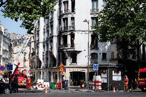 Three Injured in Serious Fire - Paris