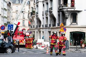 Three Injured in Serious Fire - Paris