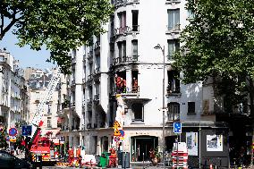 Three Injured in Serious Fire - Paris