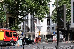 Three Injured in Serious Fire - Paris