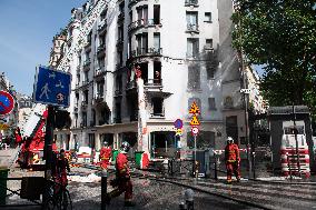 Three Injured in Serious Fire - Paris