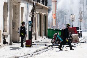 Three Injured in Serious Fire - Paris
