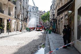 Three Injured in Serious Fire - Paris