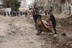 Israeli Forces Demolish Refugee Camp - West Bank