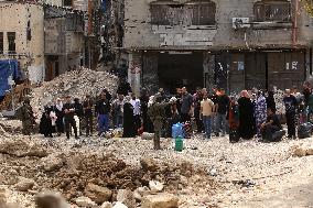 Israeli Forces Demolish Refugee Camp - West Bank