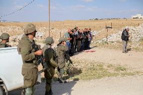 Settlers Occupy Palestinian Land Near Hebron - Palestine