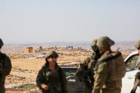 Settlers Occupy Palestinian Land Near Hebron - Palestine