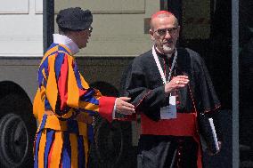Cardinal Leave After the Meeting of The General Congregation - Vatican